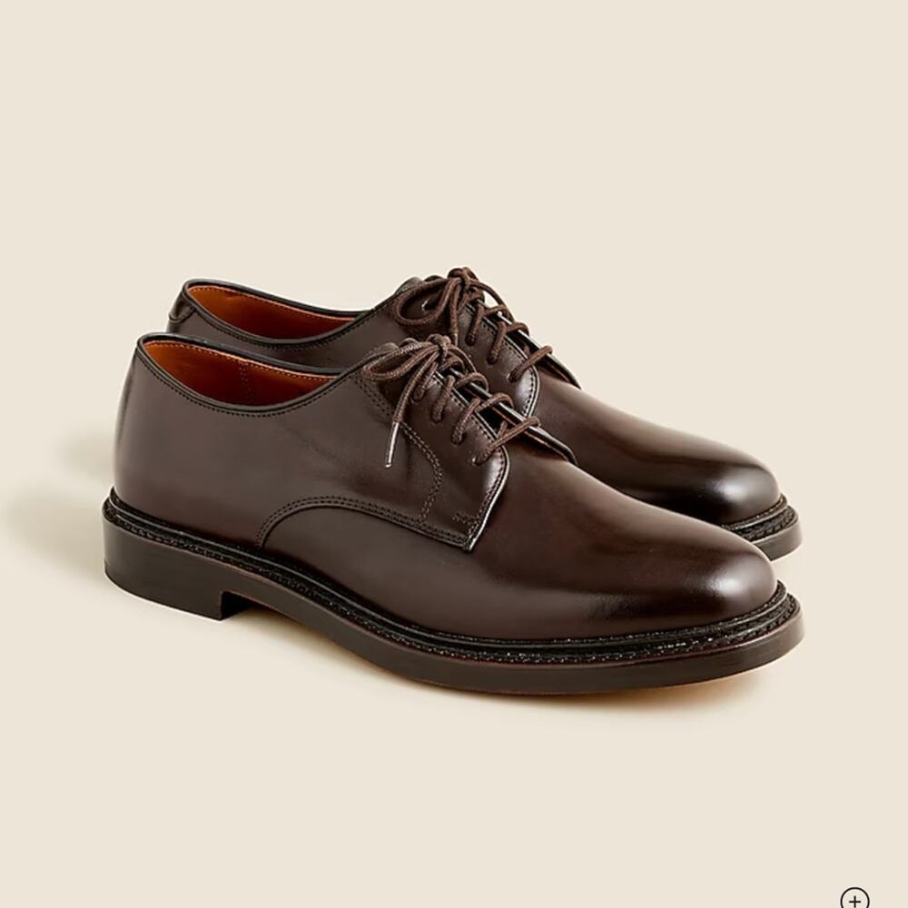 J. Crew Ludlow derbys in Dark Brown 8